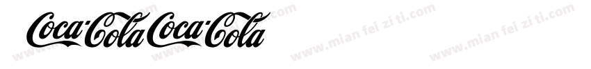 BCCocaColaCareFont KaiTi字体转换